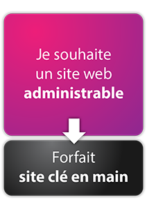 Forfait création de site web clé en main